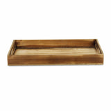 Minimalist Brown Wooden Tray