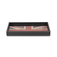 Union Jack Faux Leather Serving Tray