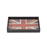 Union Jack Faux Leather Serving Tray