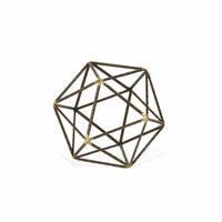 Petite Geometric Decorative Sculpture