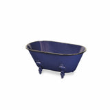 Jumbo Royal Blue Bathtub Decorative Sculpture