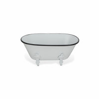 Jumbo White Bathtub Decorative Sculpture