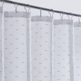 Gold Puff Sprinkles Shower Curtain