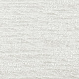 Pearl White Soft Textured Shower Curtain