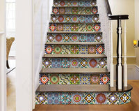 5" X 5" Mediterranean Mash Mosaic Peel and Stick Tiles