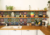 8" X 8" Mediterranean Mash Mosaic Peel and Stick Tiles