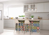 8" X 8" Mediterranean Mash Mosaic Peel and Stick Tiles