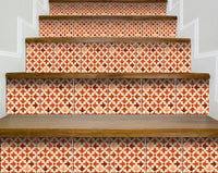 5" X 5" Terra Cotta Tango Peel and Stick Tiles