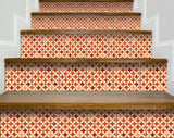 6" X 6" Terra Cotta Tango Peel and Stick Tiles