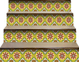 4" X 4" Fortuna Peel and Stick Removable Tiles