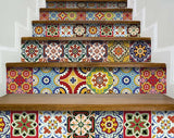 4" X 4" Mediterra Mosaic Peel and Stick Tiles
