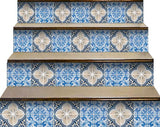 4" X 4" Blue Taupe Tobi Peel And Stick Tiles