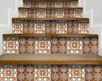 6" X 6" Bella Terra Peel And Stick Removable Tiles