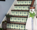 4" X 4" Aegean Orb Removable Peel And Stick Tiles