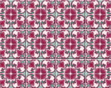 4" X 4" Rosa Pink Lea Removable Peel And Stick Tiles
