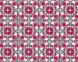 6" X 6" Rosa Pink Lea Removable Peel and Stick Tiles