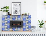 7" X 7" Bella Mix Mosaic Removable Peel and Stick Tiles