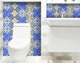 7" X 7" Bella Mix Mosaic Removable Peel and Stick Tiles