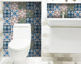 7" X 7" Agean Linda Removable Peel and Stick Tiles