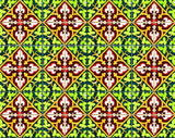 4" X 4" Green Leva Removable Peel And Stick Tiles