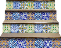 4" X 4" Lima Multi Mosaic Peel And Stick Tiles