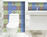 6" X 6" Lima Multi Mosaic Peel and Stick Tiles