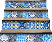 6" X 6" Greta Multi Mosaic Peel and Stick Tiles