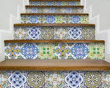 4" X 4" Cana Multi Mosaic Peel And Stick Tiles