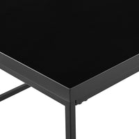 Black on Black High Gloss Coffee Table