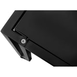 Black Minimalist Metal Folding Table Desk