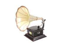 c1911 HMV Gramophone Built to Scale Model Sculpture