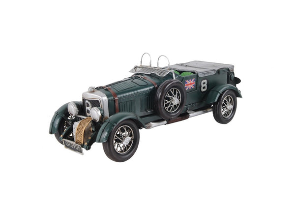 c1930 Bently Blower British Race Car Model Sculpture