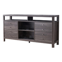 Gorgeous Weathered Grey Buffet or TV Stand