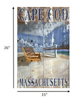 Cape Cod Porch Swing Wall Art