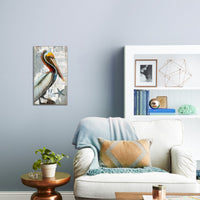 Colorful Pelican Wall Décor