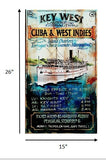 Key West Island Charters Wall Décor