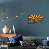 Distressed Arizona Flag Wall Décor