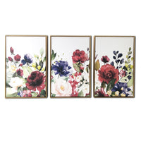 Floral and Bright Garden Framed Canvas Wall Art