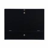 Black Wall Mount Folding Desk