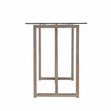 Modern Champagne Writing Desk