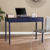 Navy Blue Writing Desk