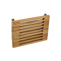 18" Grand Resort Wall Mount Slat Teak Shower Bench