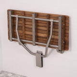 32" Grand Resort Wall Mount Teak Shower Bench