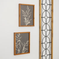 Set of Two Botanical Framed Wall Art