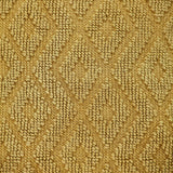 Jacquard Diamond Pattern Decorative Mustard Yellow Throw Pillow