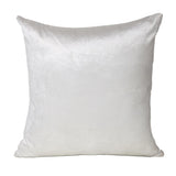 Classic 20" Solid Color White Soft Touch Throw Pillow