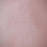 Reversible Ivory and Pink Square Velvet Throw Pillow