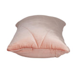 Quilted Pink Velvet Lumbar Throw Pillow