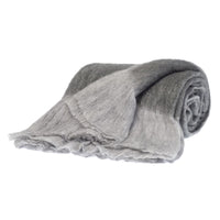 Supreme Soft Suttle Gray Handloomed Throw Blanket