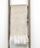 Supreme Soft Suttle Brown Handloomed Throw Blanket